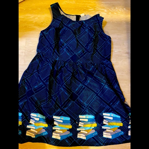 Retrolicious Dresses & Skirts - RARE Retrolicious book dress, 2X, EUC